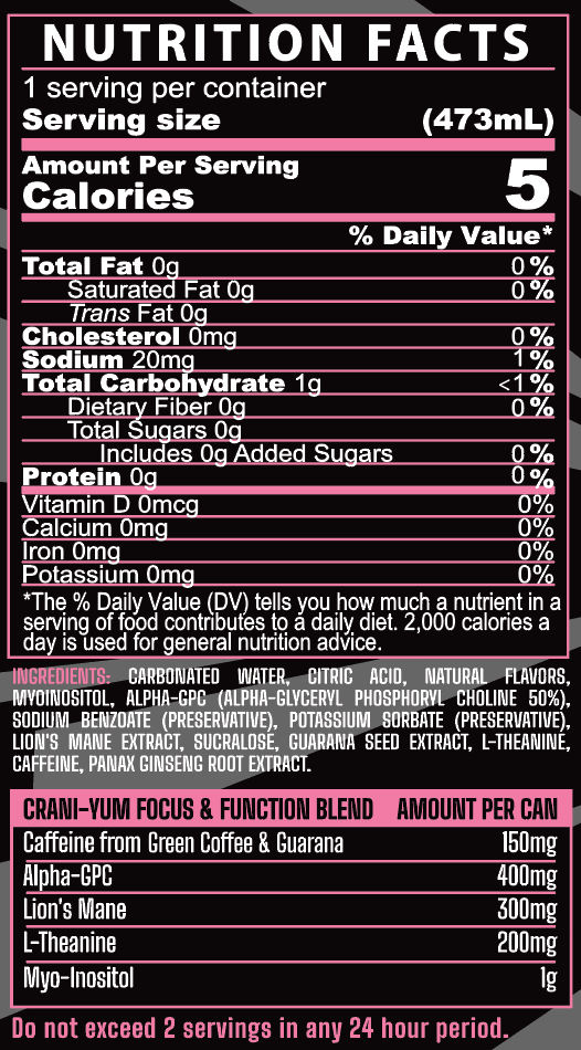 Crani-Yum Strawberries & Cream 12-Pack (16 oz)