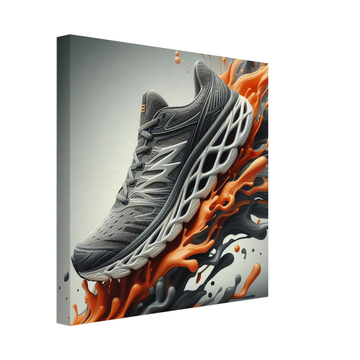 Running Shoe Hoka Canvas