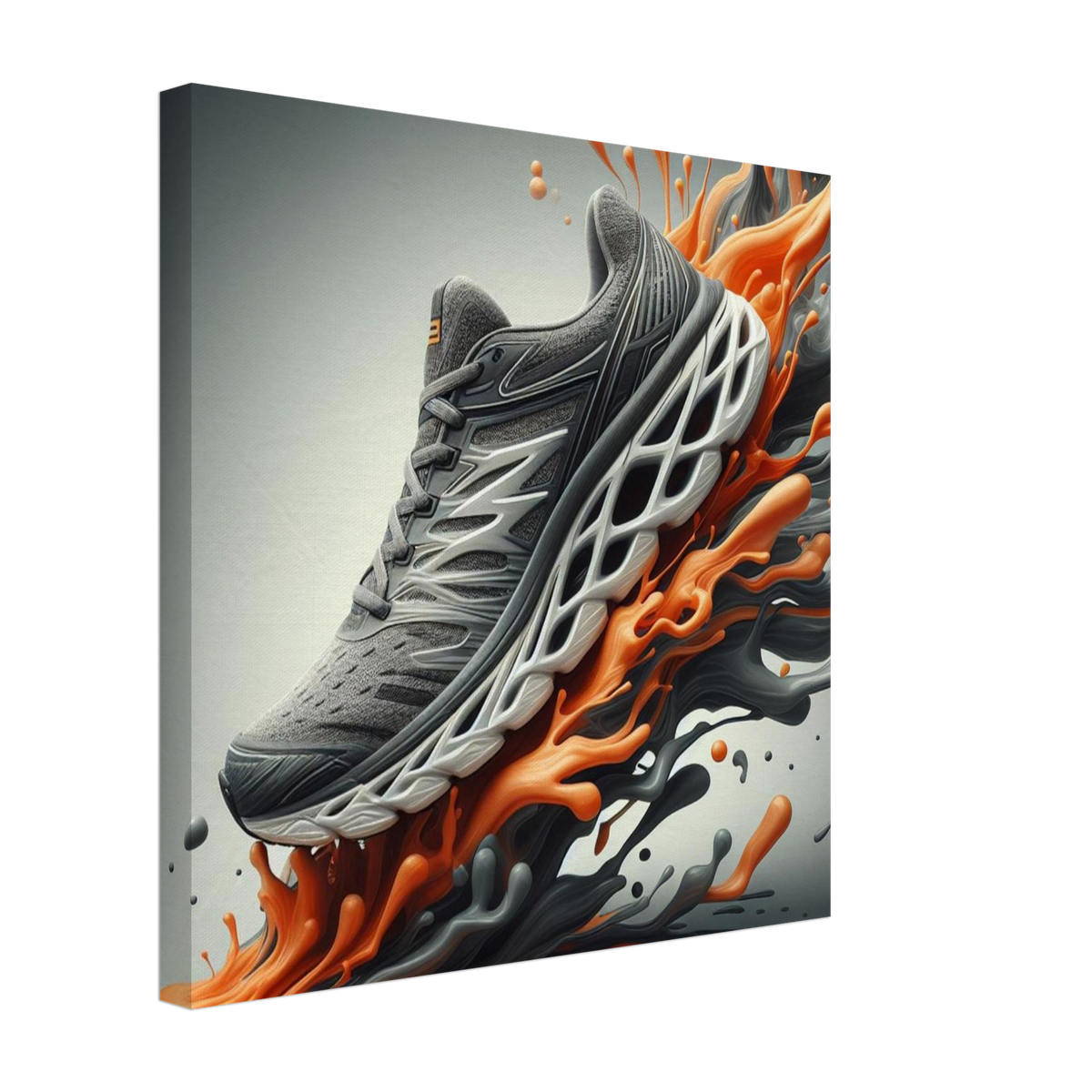 Running Shoe Hoka Canvas