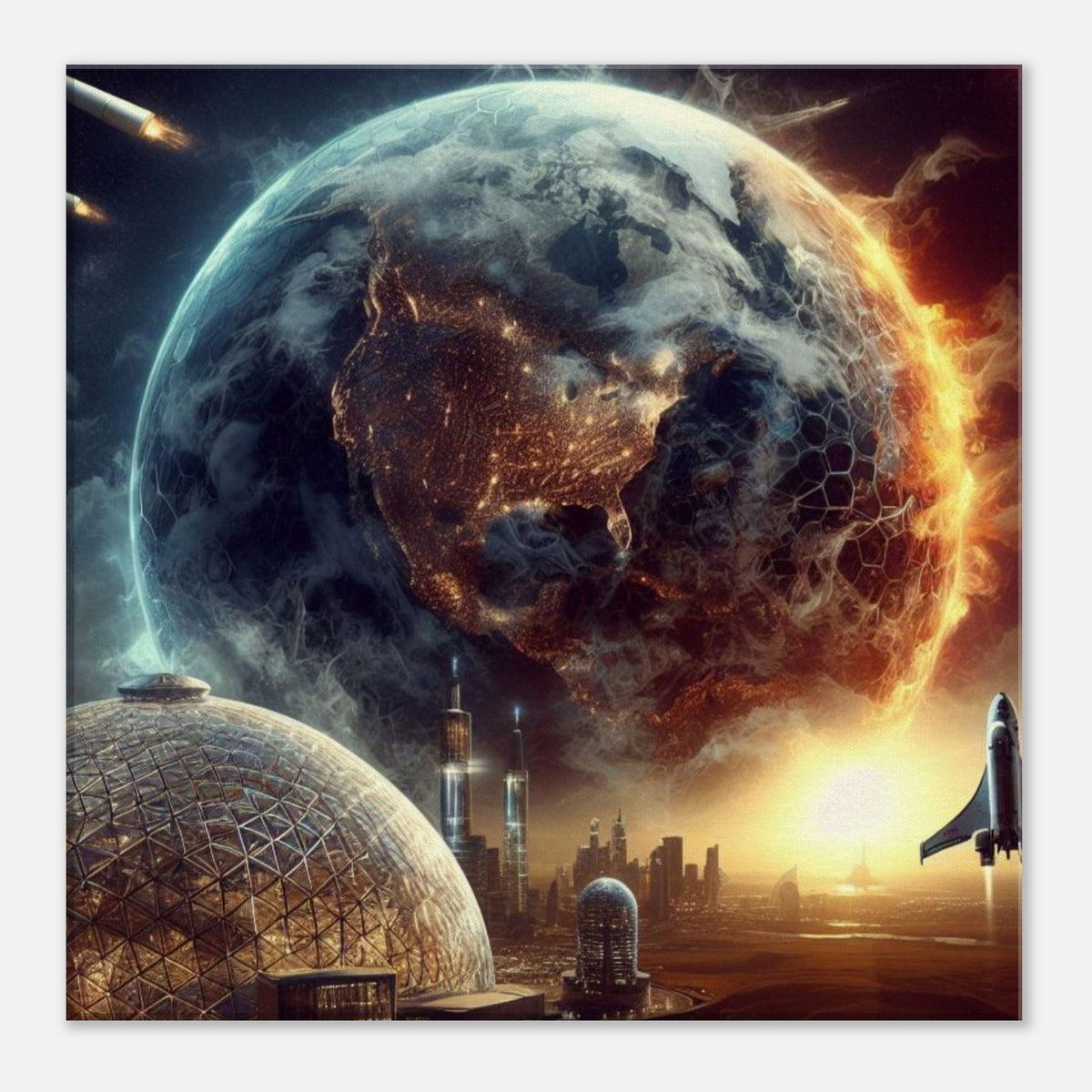 Earth's End Canvas