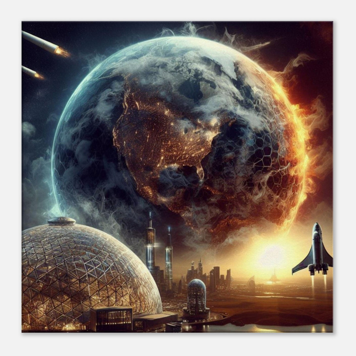 Earth's End Canvas