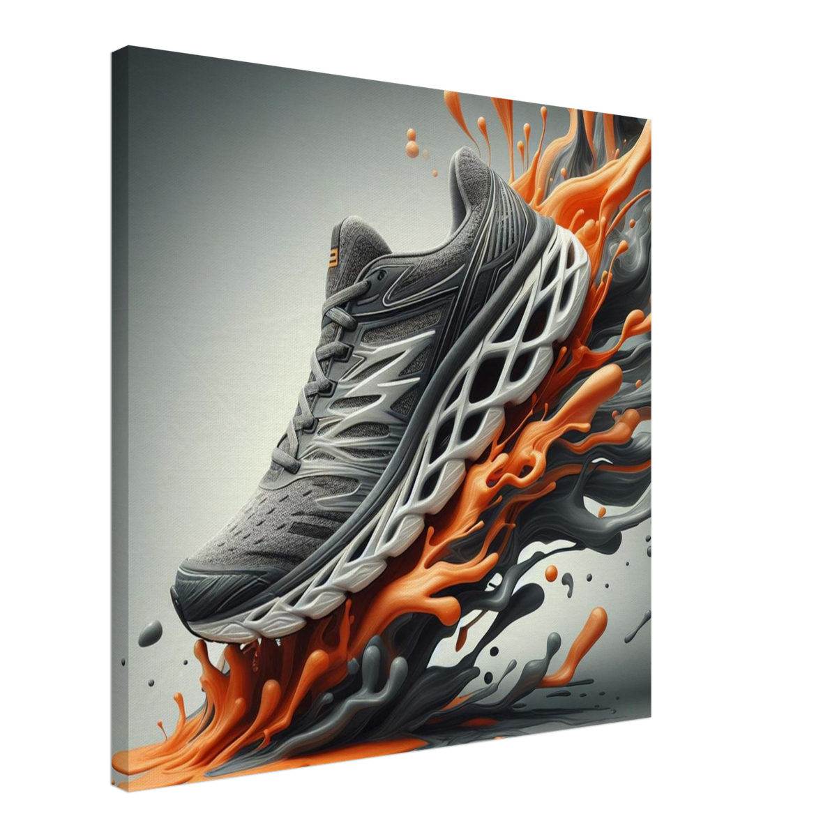 Running Shoe Hoka Canvas