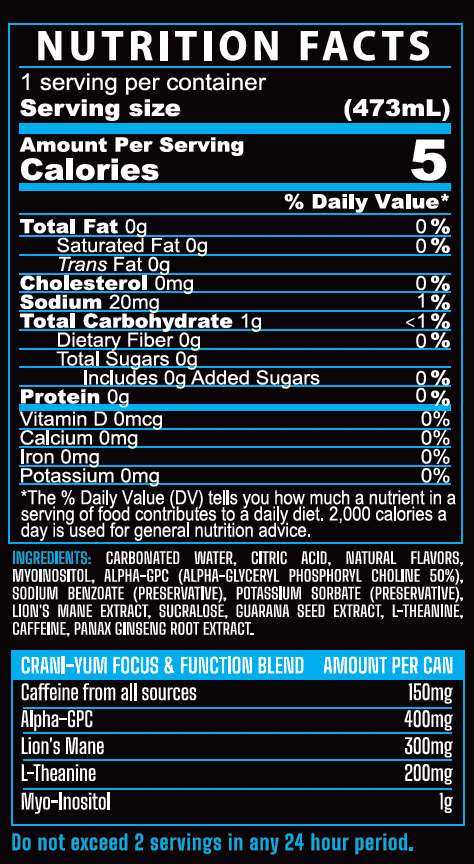 Crani-Yum 6-Flavor Variety Pack (12 x 16 oz)
