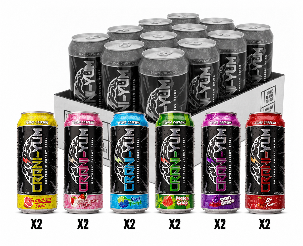 Crani-Yum 6-Flavor Variety Pack (12 x 16 oz)