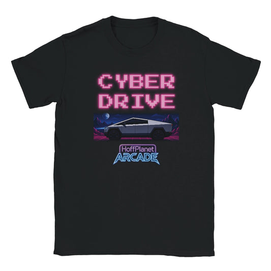 Cyber Drive Arcade Tee - Black