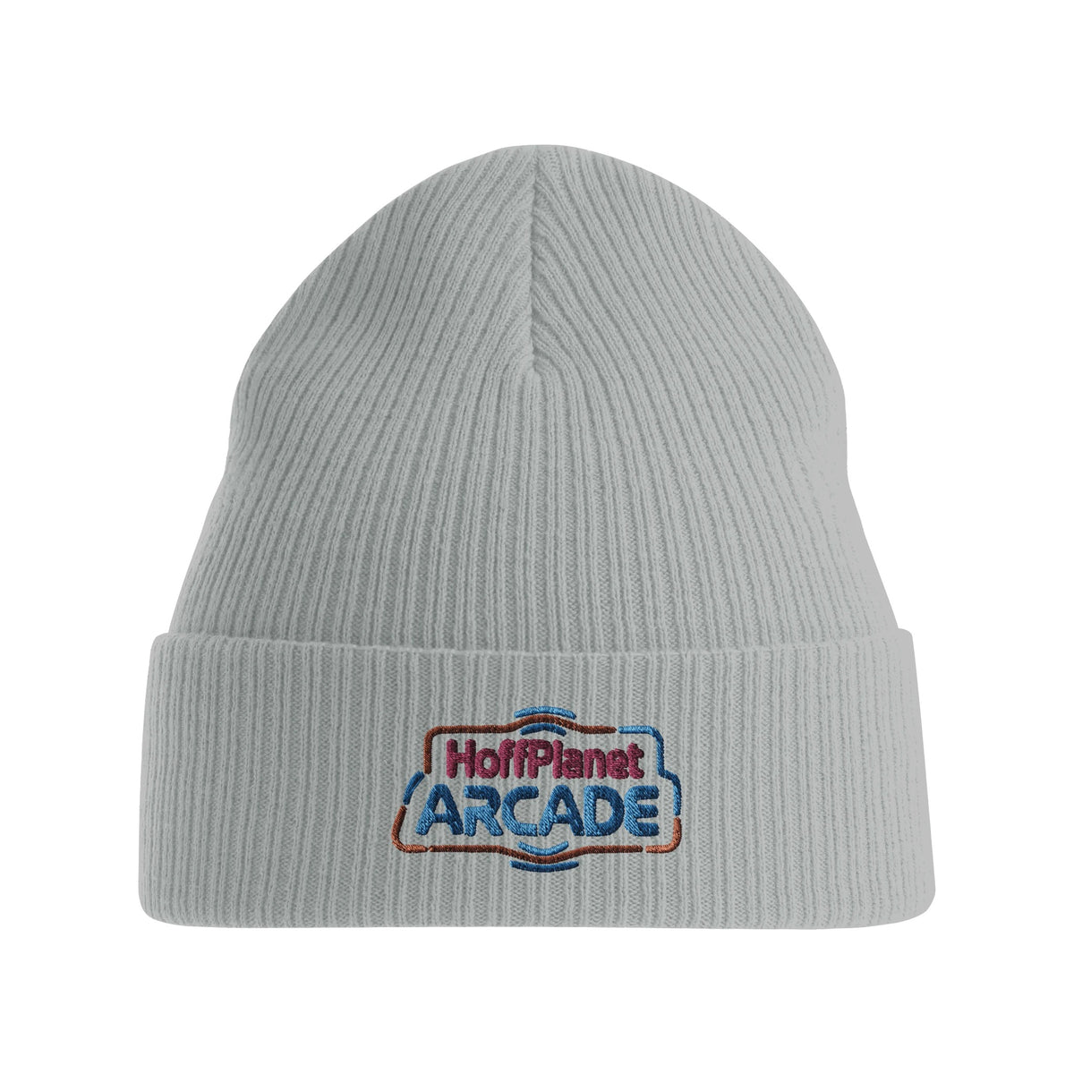 Hoffplanet Arcade Cuffed Beanie - Light Grey