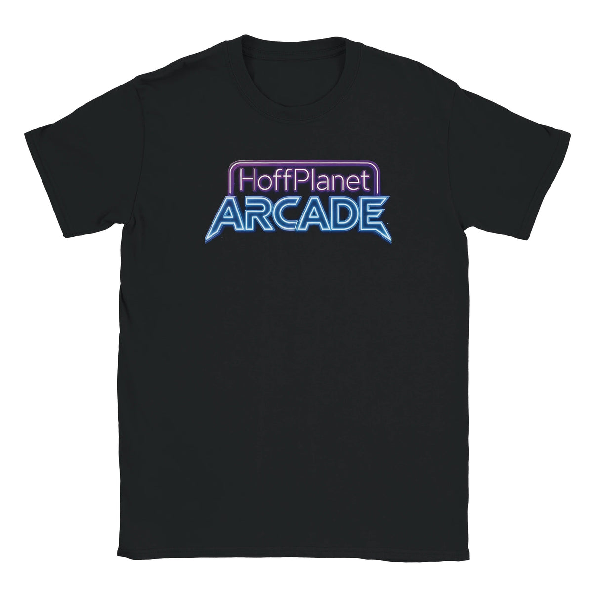 Hoffplanet Arcade Neon Logo Tee - Black